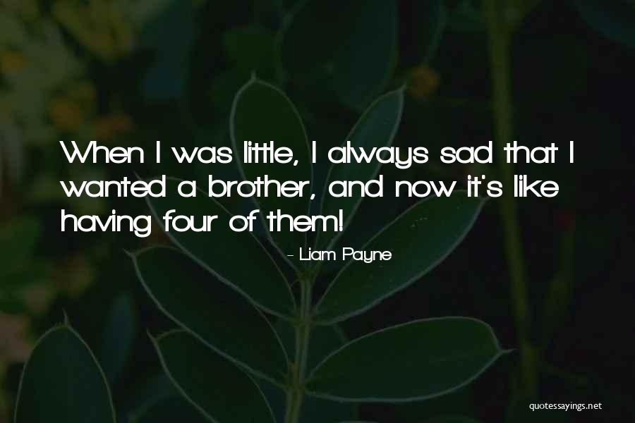 Having A Little Brother Quotes By Liam Payne Having A Little Brother Quotes By Liam Payne