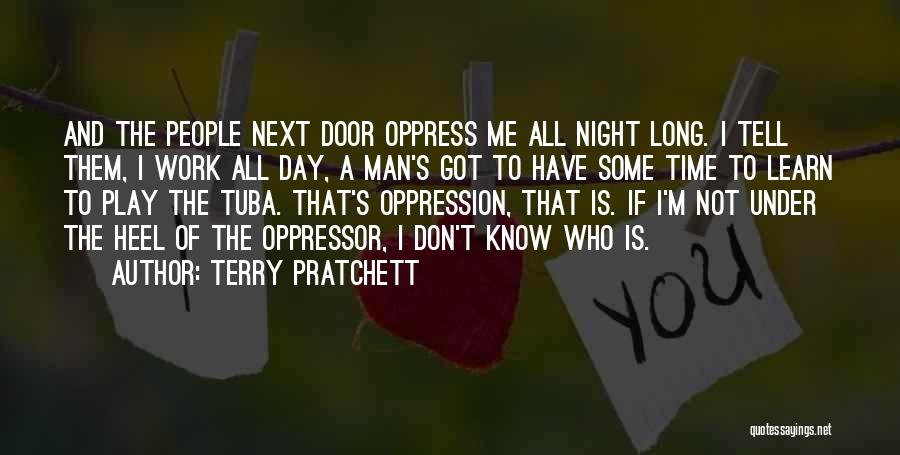 Having A Long Day At Work Quotes By Terry Pratchett