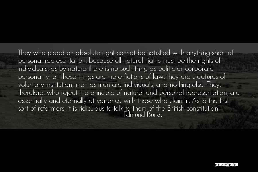 Having A Man Quotes By Edmund Burke