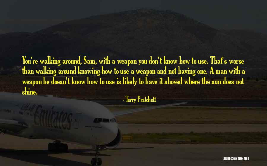 Having A Man Quotes By Terry Pratchett Having A Man Quotes By Terry Pratchett