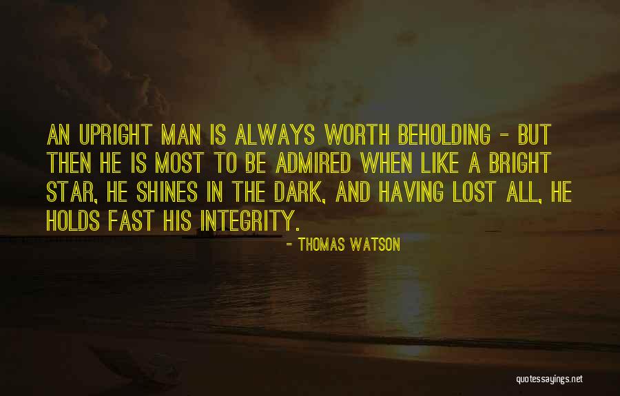 Having A Man Quotes By Thomas Watson