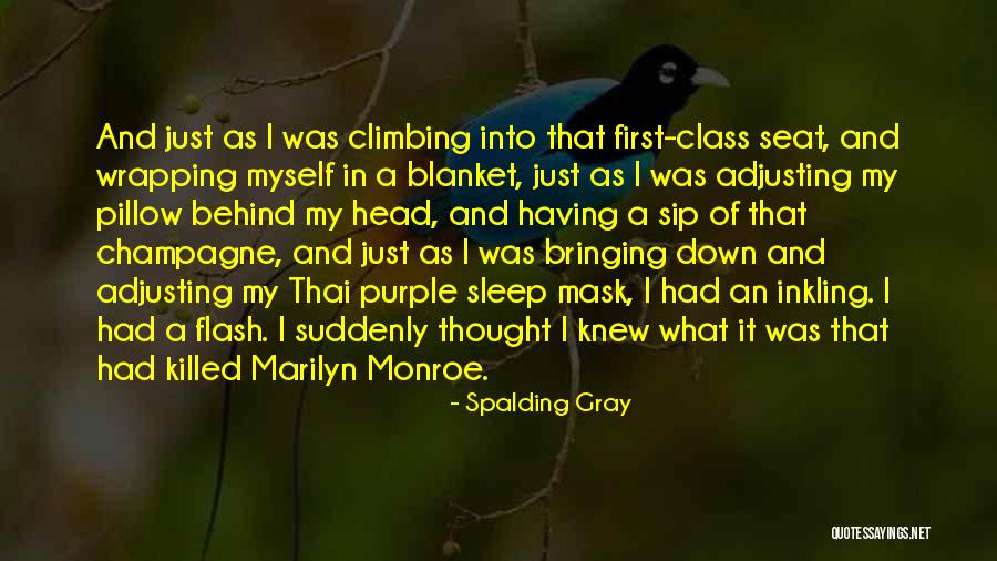 Having A Mask Quotes By Spalding Gray