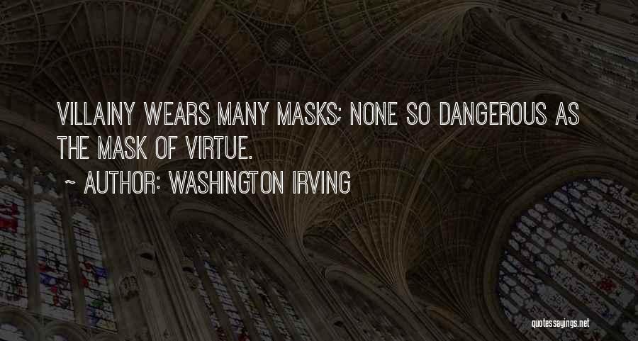 Having A Mask Quotes By Washington Irving