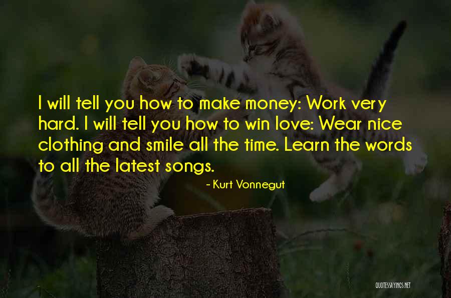 Having A Nice Smile Quotes By Kurt Vonnegut