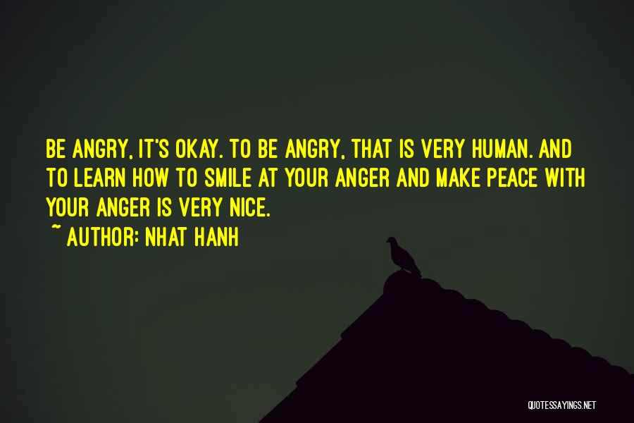 Having A Nice Smile Quotes By Nhat Hanh