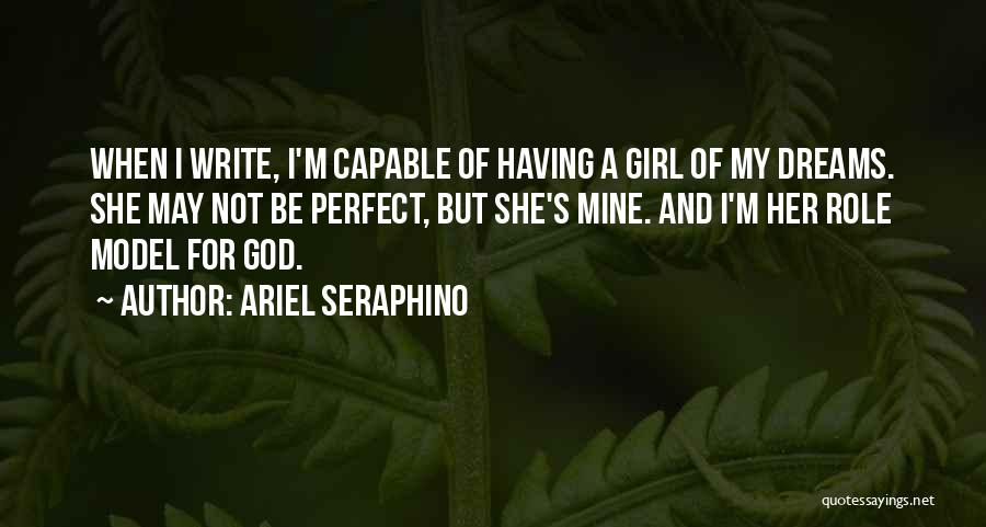 Having A Role Model Quotes By Ariel Seraphino