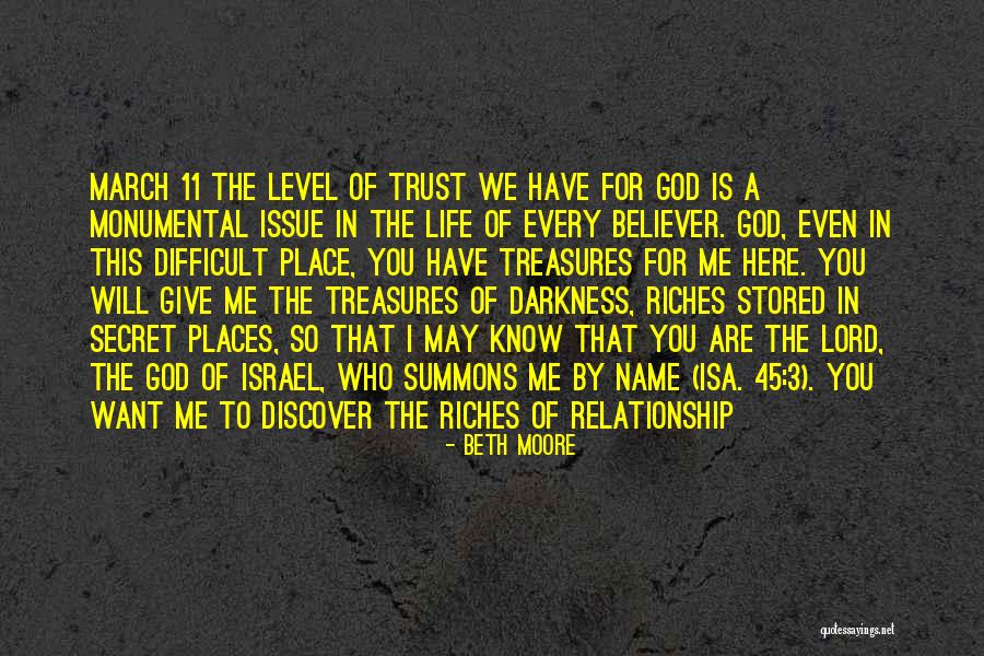 Having A Secret Relationship Quotes By Beth Moore Having A Secret Relationship Quotes By Beth Moore