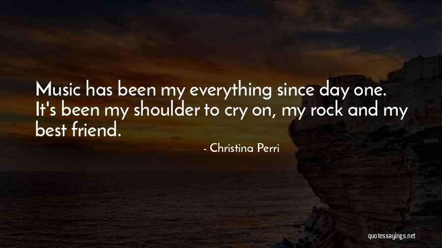 Having A Shoulder To Cry On Quotes By Christina Perri