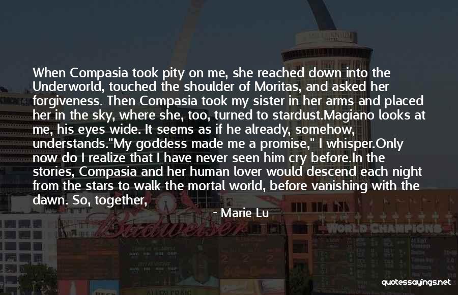 Having A Shoulder To Cry On Quotes By Marie Lu