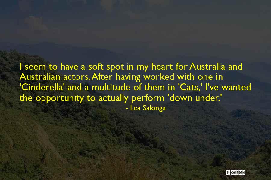 Having A Soft Heart Quotes By Lea Salonga Having A Soft Heart Quotes By Lea Salonga