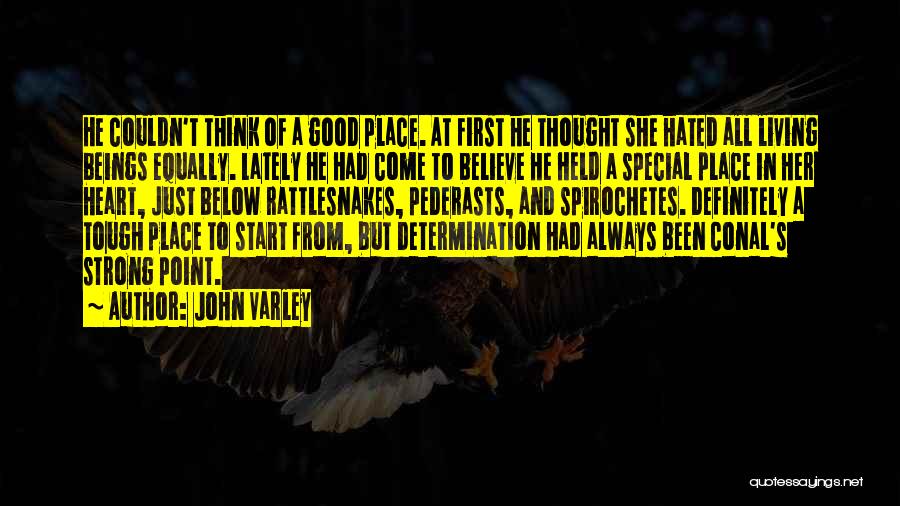 Having A Special Place In Your Heart Quotes By John Varley