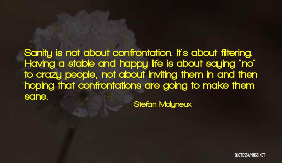 Having A Stable Life Quotes By Stefan Molyneux