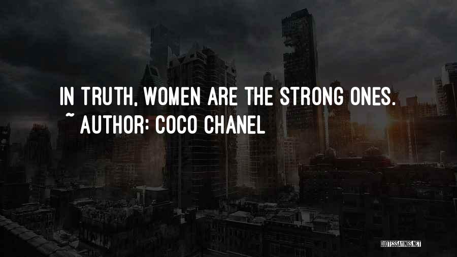 Having A Strong Woman Quotes By Coco Chanel