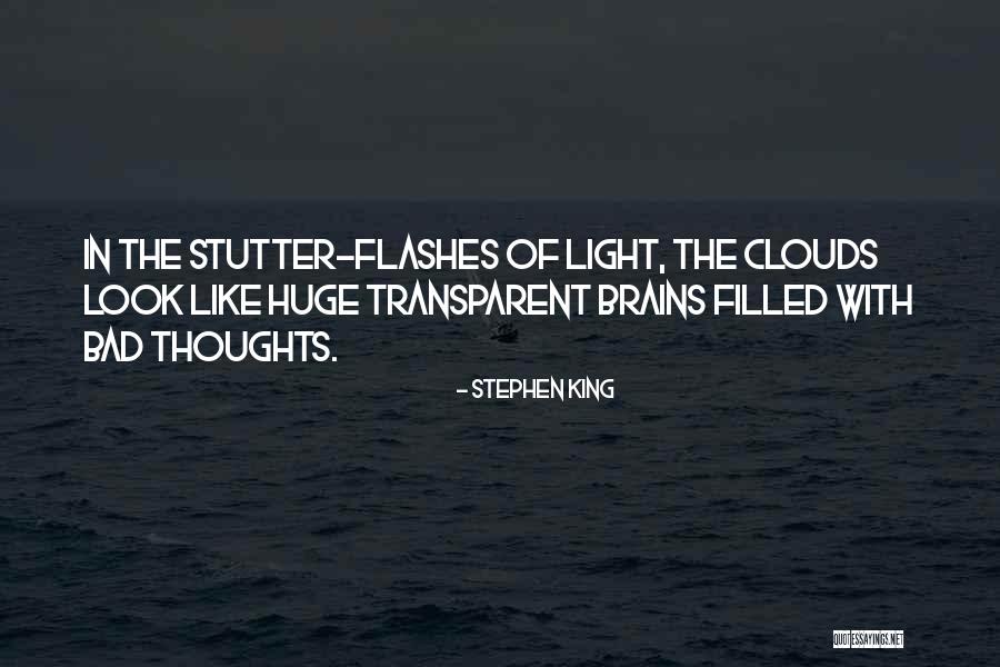 Having A Stutter Quotes By Stephen King