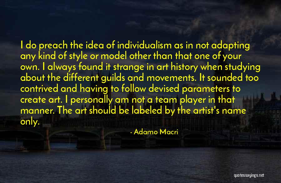 Having A Team Quotes By Adamo Macri Having A Team Quotes By Adamo Macri