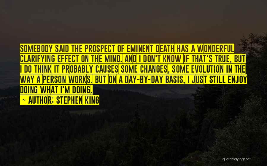 Having A Wonderful Day Quotes By Stephen King