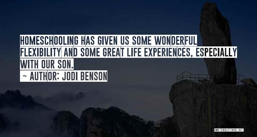 Having A Wonderful Son Quotes By Jodi Benson