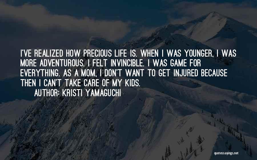 Having An Adventurous Life Quotes By Kristi Yamaguchi