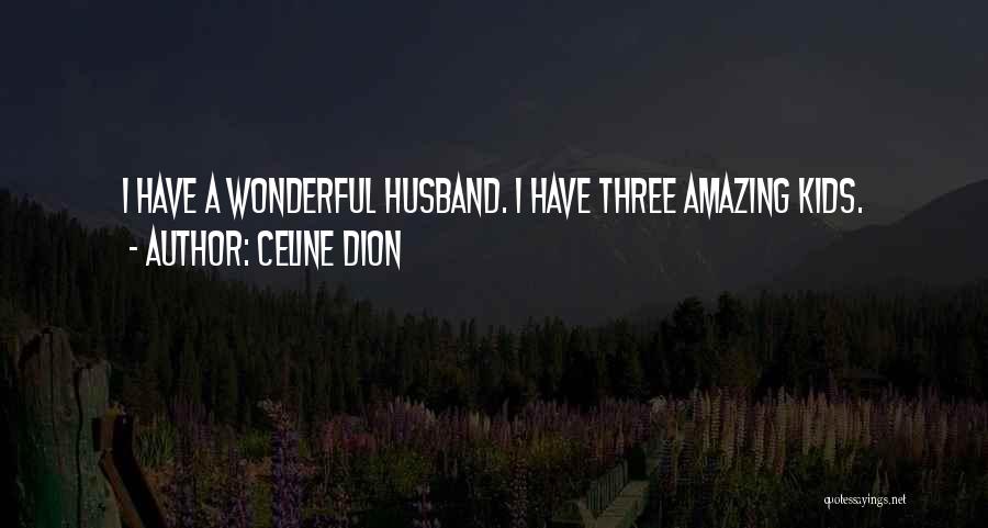 Having An Amazing Husband Quotes By Celine Dion