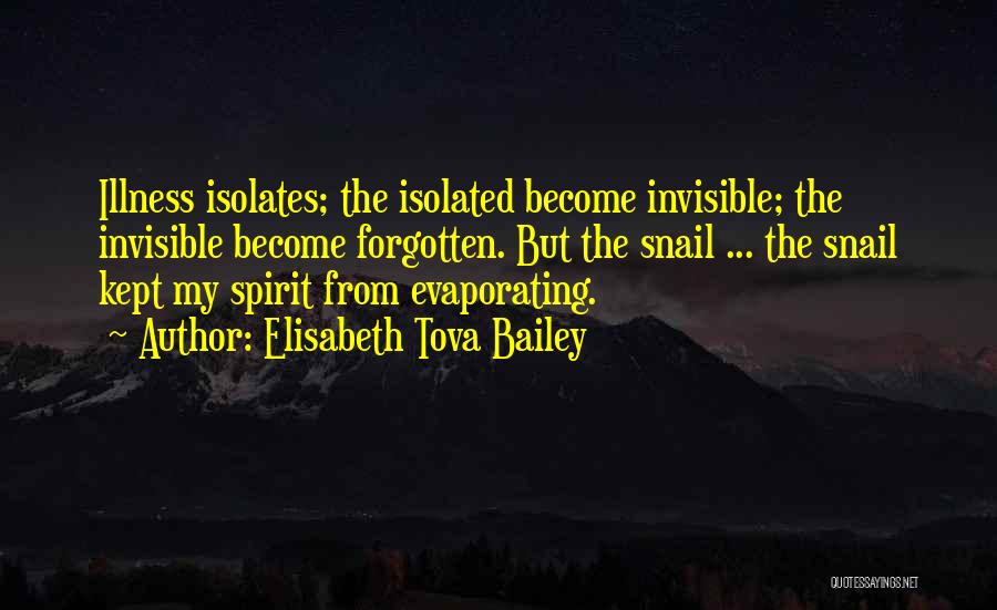 Having An Invisible Illness Quotes By Elisabeth Tova Bailey