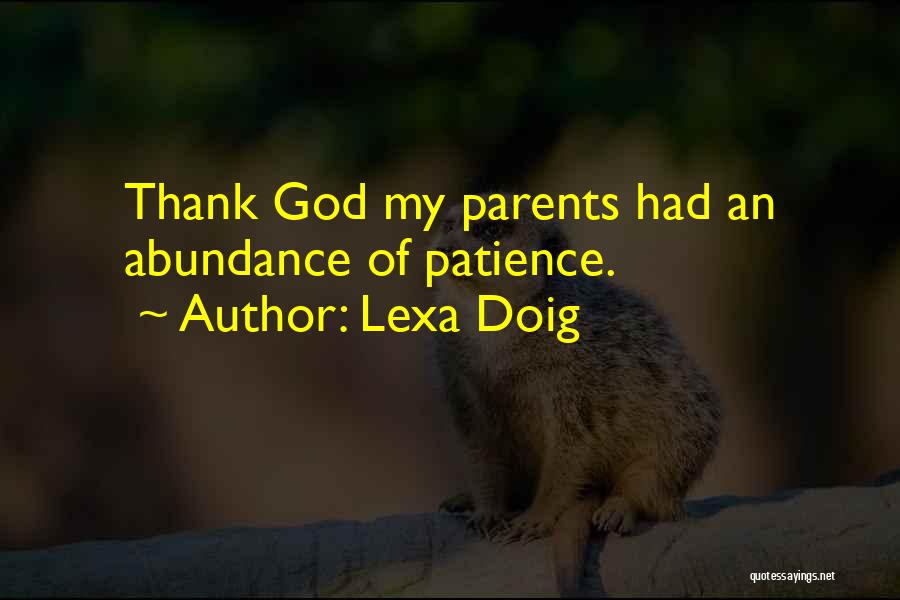 Having Both Parents Quotes By Lexa Doig