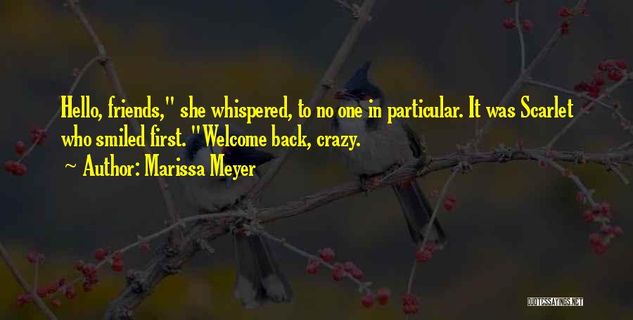 Having Crazy Friends Quotes By Marissa Meyer