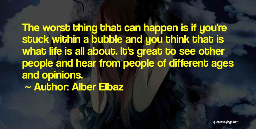 Having Different Opinions Quotes By Alber Elbaz