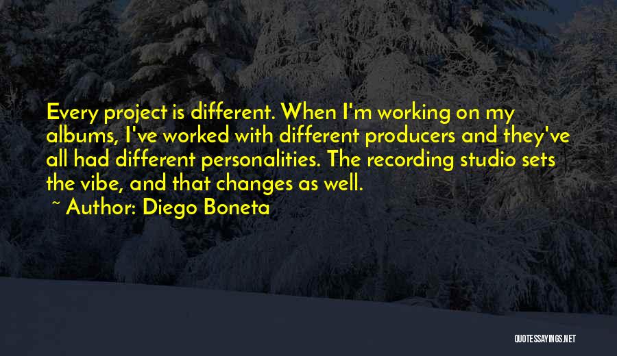 Having Different Personalities Quotes By Diego Boneta