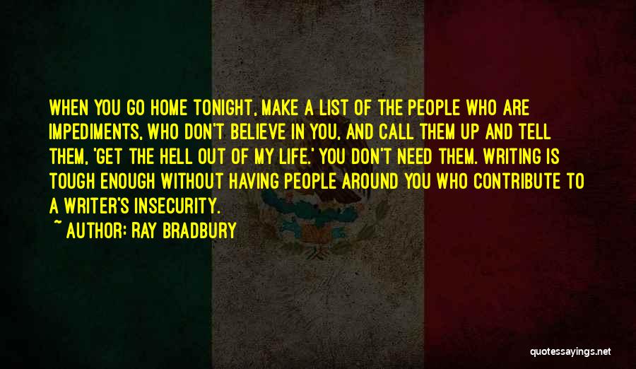 Having Enough In Life Quotes By Ray Bradbury