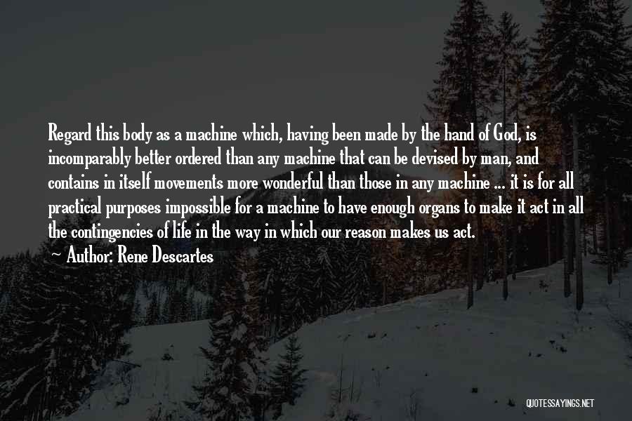 Having Enough In Life Quotes By Rene Descartes