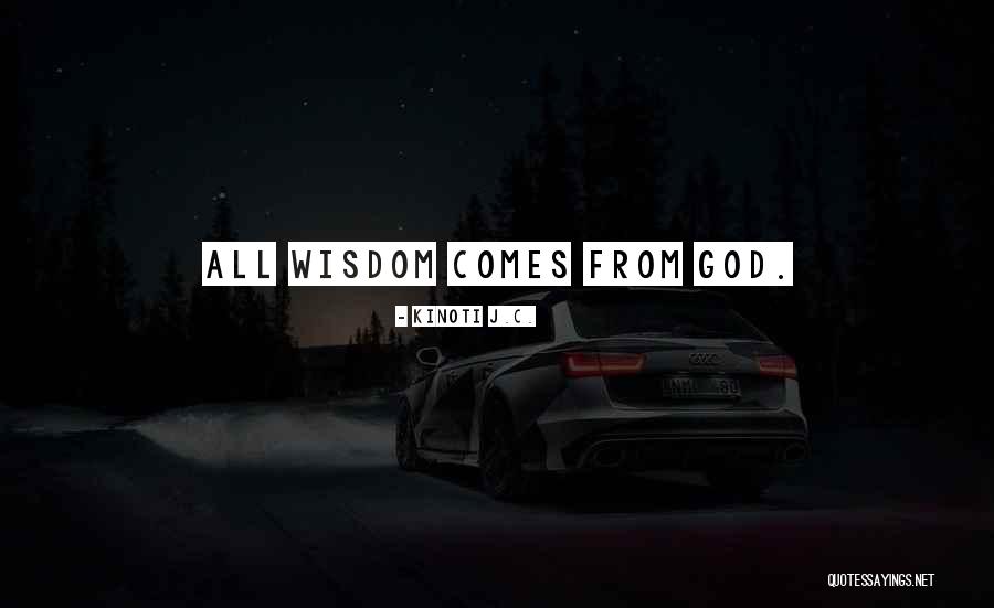 Having Faith And Trusting God Quotes By Kinoti J.C.