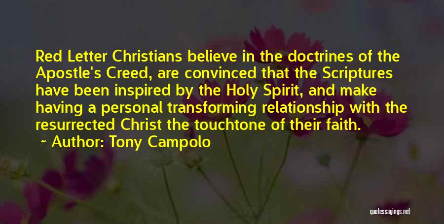 Having Faith In A Relationship Quotes By Tony Campolo