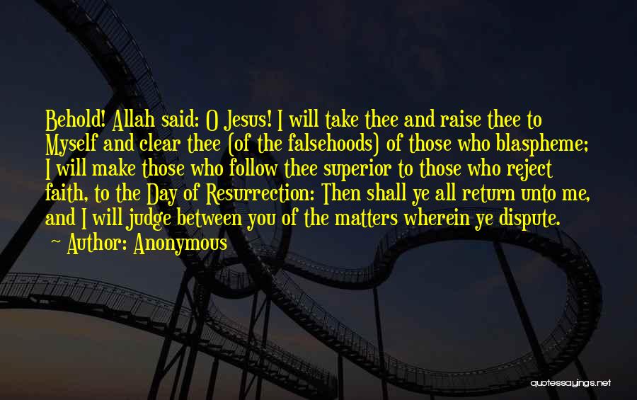 Having Faith In Allah Quotes By Anonymous