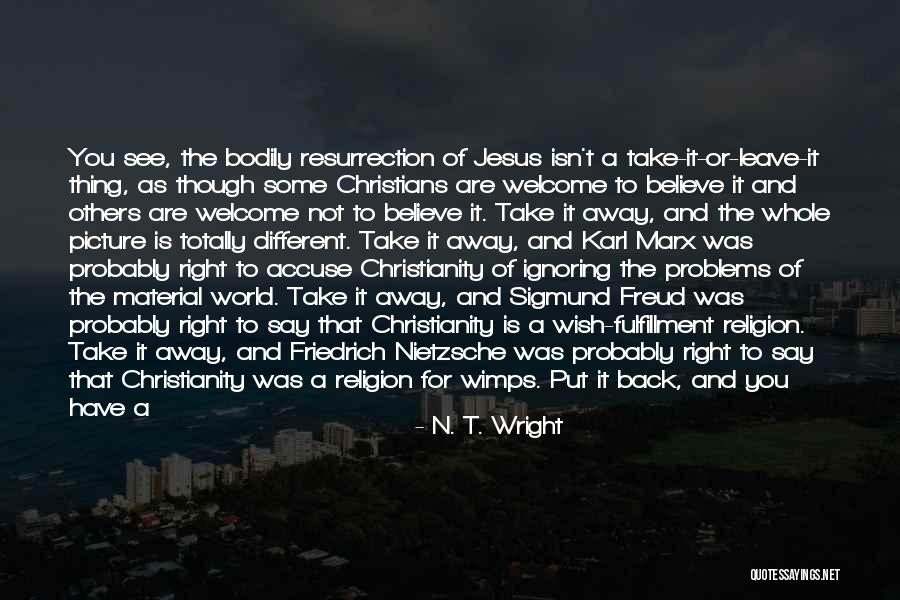 Having Faith Picture Quotes By N. T. Wright