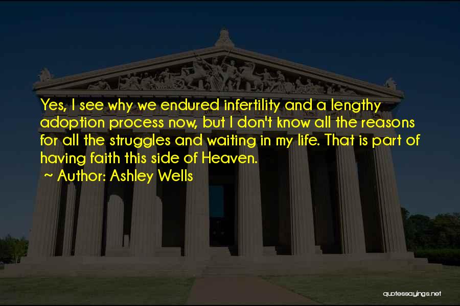Having Faith Quotes By Ashley Wells