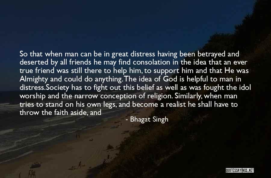 Having Faith Quotes By Bhagat Singh