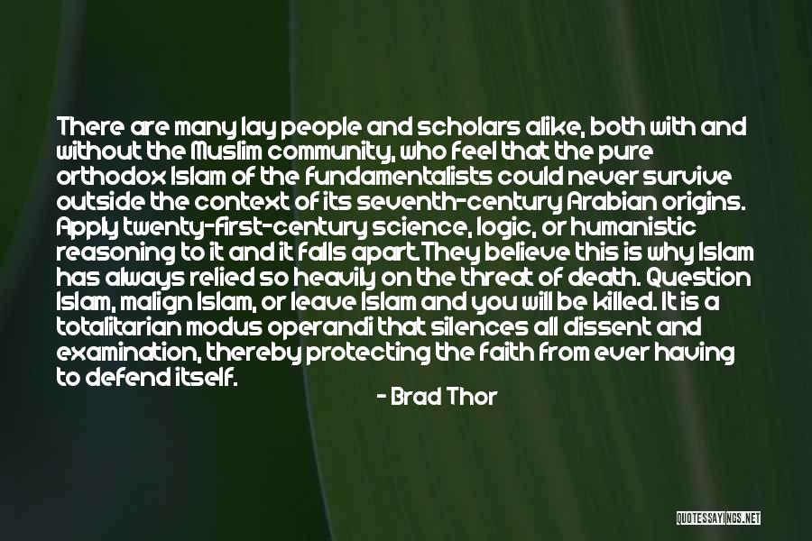 Having Faith Quotes By Brad Thor