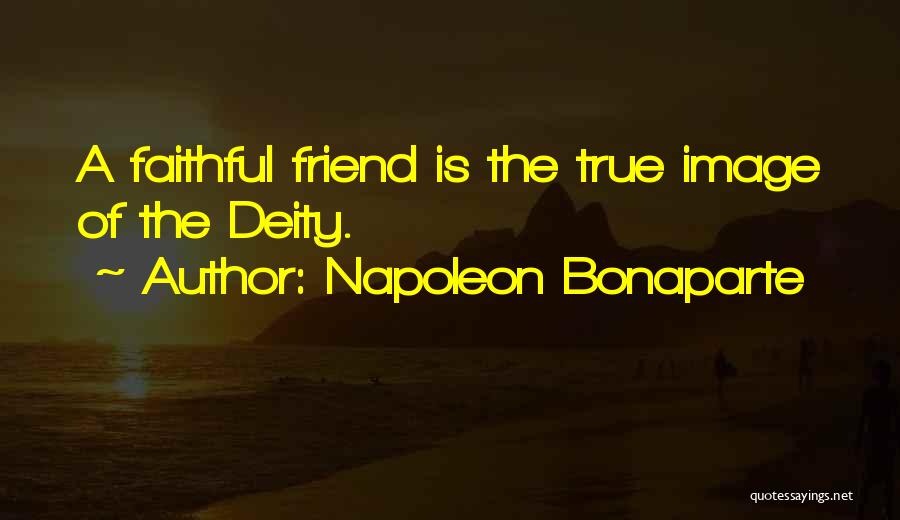 Having Faithful Friends Quotes By Napoleon Bonaparte