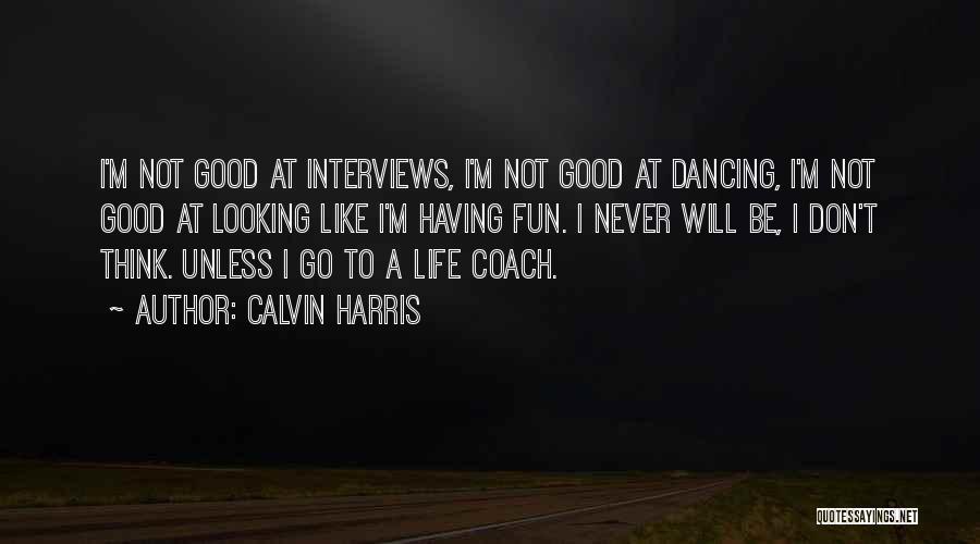 Having Fun Life Quotes By Calvin Harris