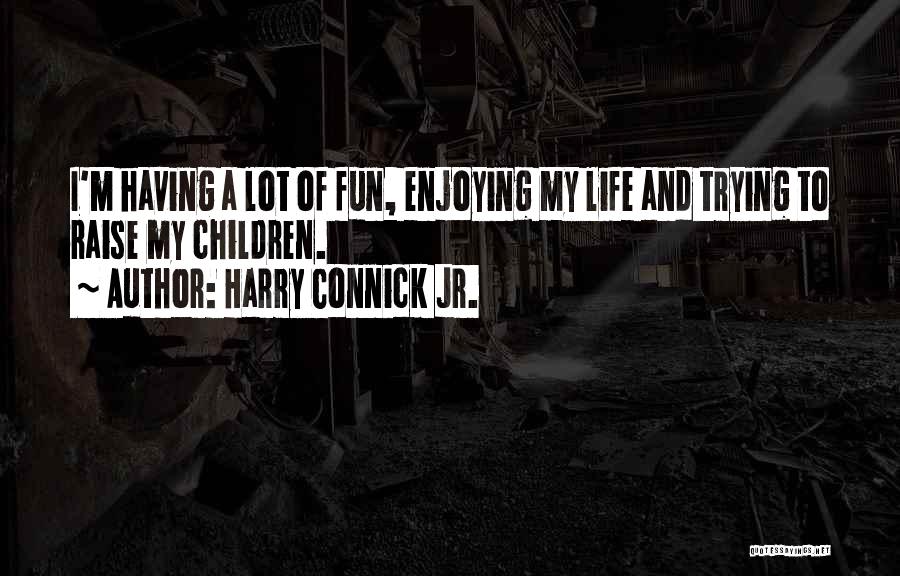 Having Fun Life Quotes By Harry Connick Jr.