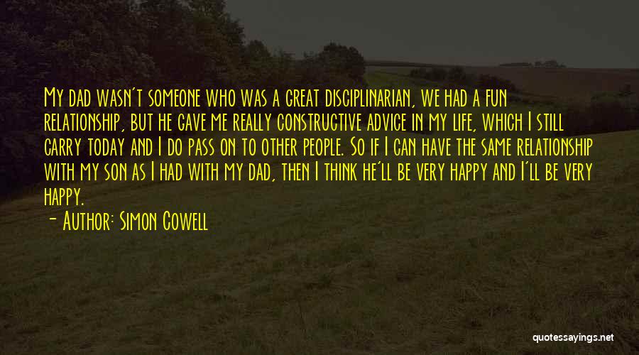 Having Fun Relationship Quotes By Simon Cowell