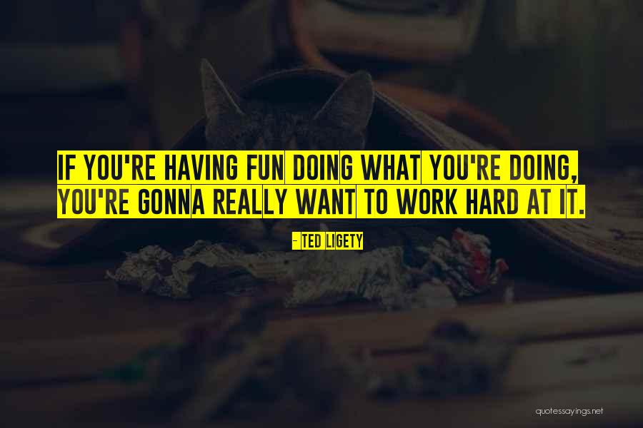 Having Fun Work Quotes By Ted Ligety Having Fun Work Quotes By Ted Ligety