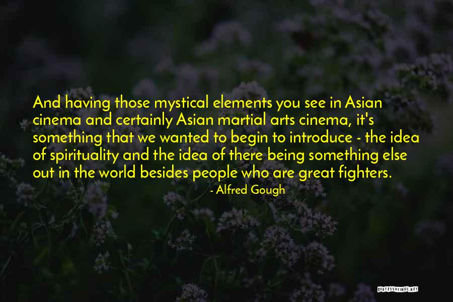 Having Great Ideas Quotes By Alfred Gough Having Great Ideas Quotes By Alfred Gough