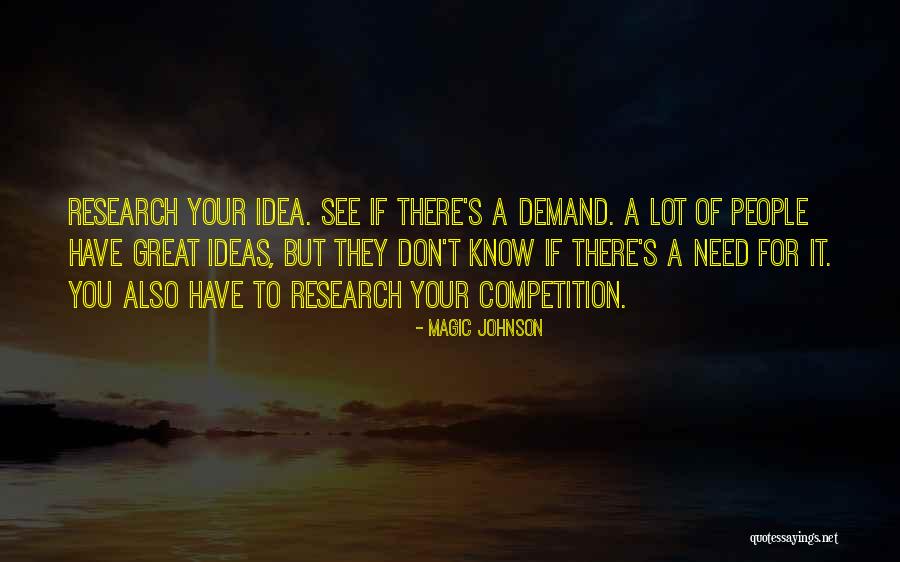 Having Great Ideas Quotes By Magic Johnson Having Great Ideas Quotes By Magic Johnson