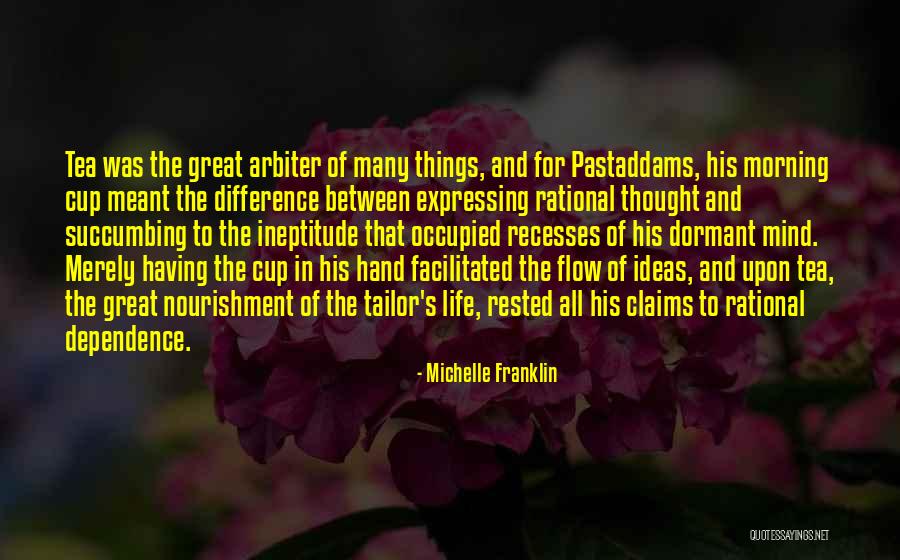 Having Great Ideas Quotes By Michelle Franklin Having Great Ideas Quotes By Michelle Franklin