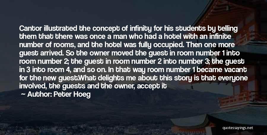 Having Guests Quotes By Peter Hoeg