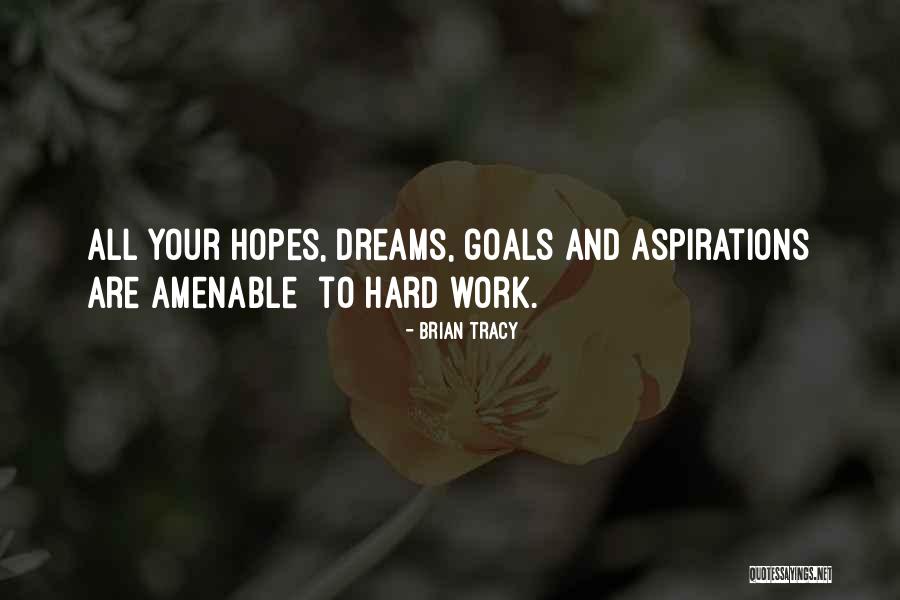 Having Hopes And Dreams Quotes By Brian Tracy