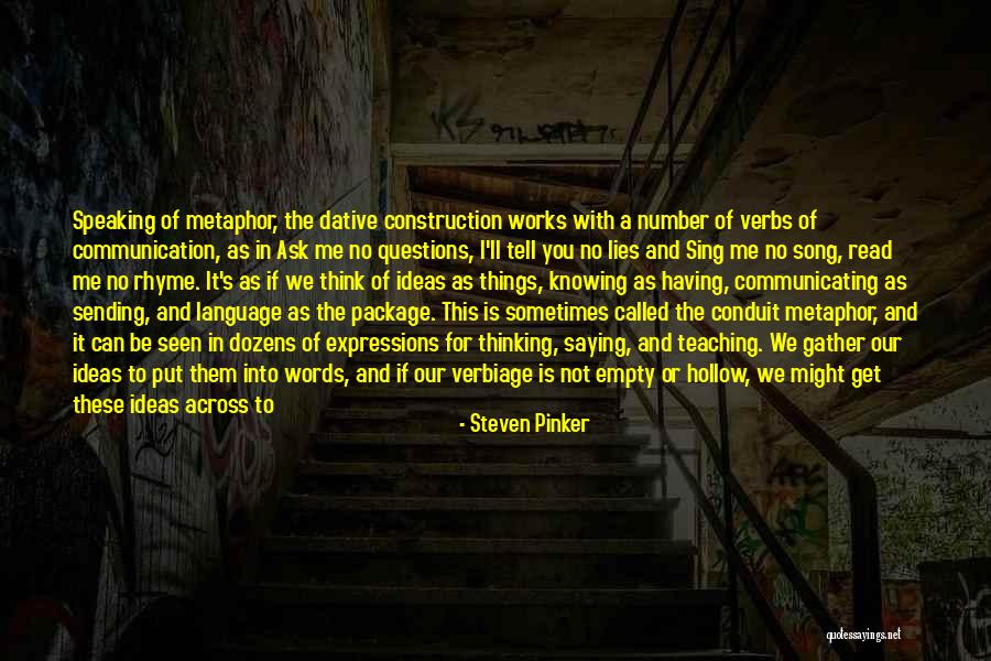 Having Ideas Quotes By Steven Pinker