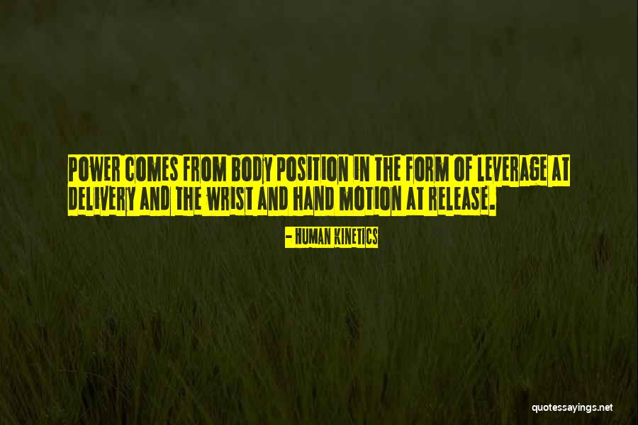 Having Leverage Quotes By Human Kinetics Having Leverage Quotes By Human Kinetics