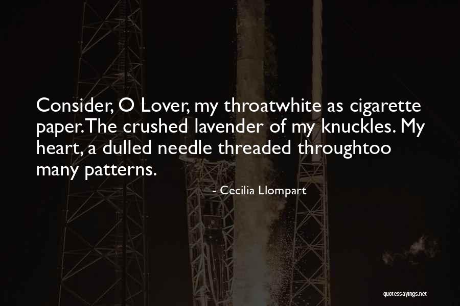 Having Many Lovers Quotes By Cecilia Llompart